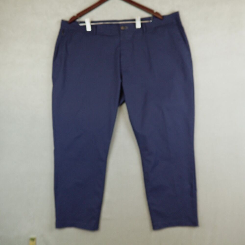Public Rec Pants Mens Size 44x28 Blue 5 Pocket Performance Stretch Travel Golf